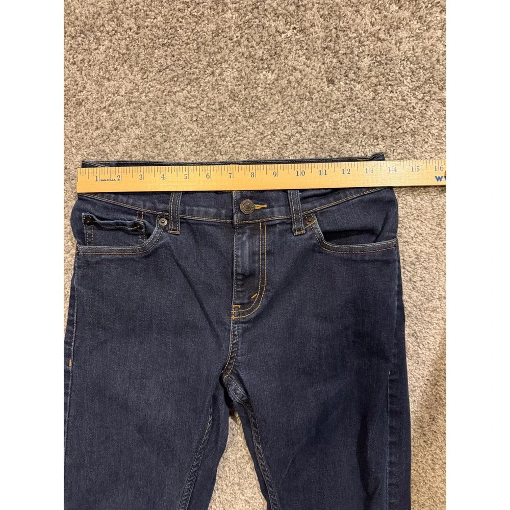 Levis 511 Jeans Boys 14 Reg Dark Blue Slim Performance Stretch Denim Pants
